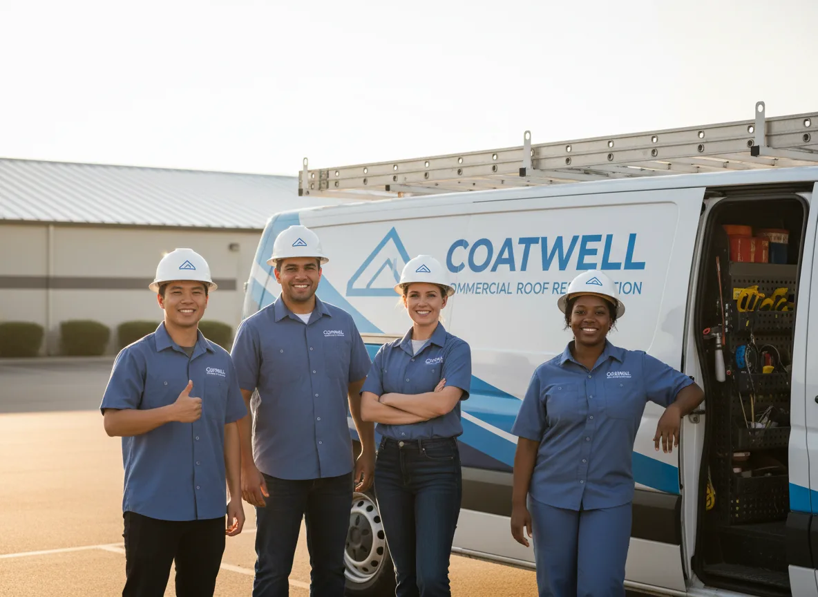 Commercial roof coating company in Rosamond, CA